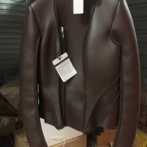 Rick Owens Lilies Macassar Leather jacket